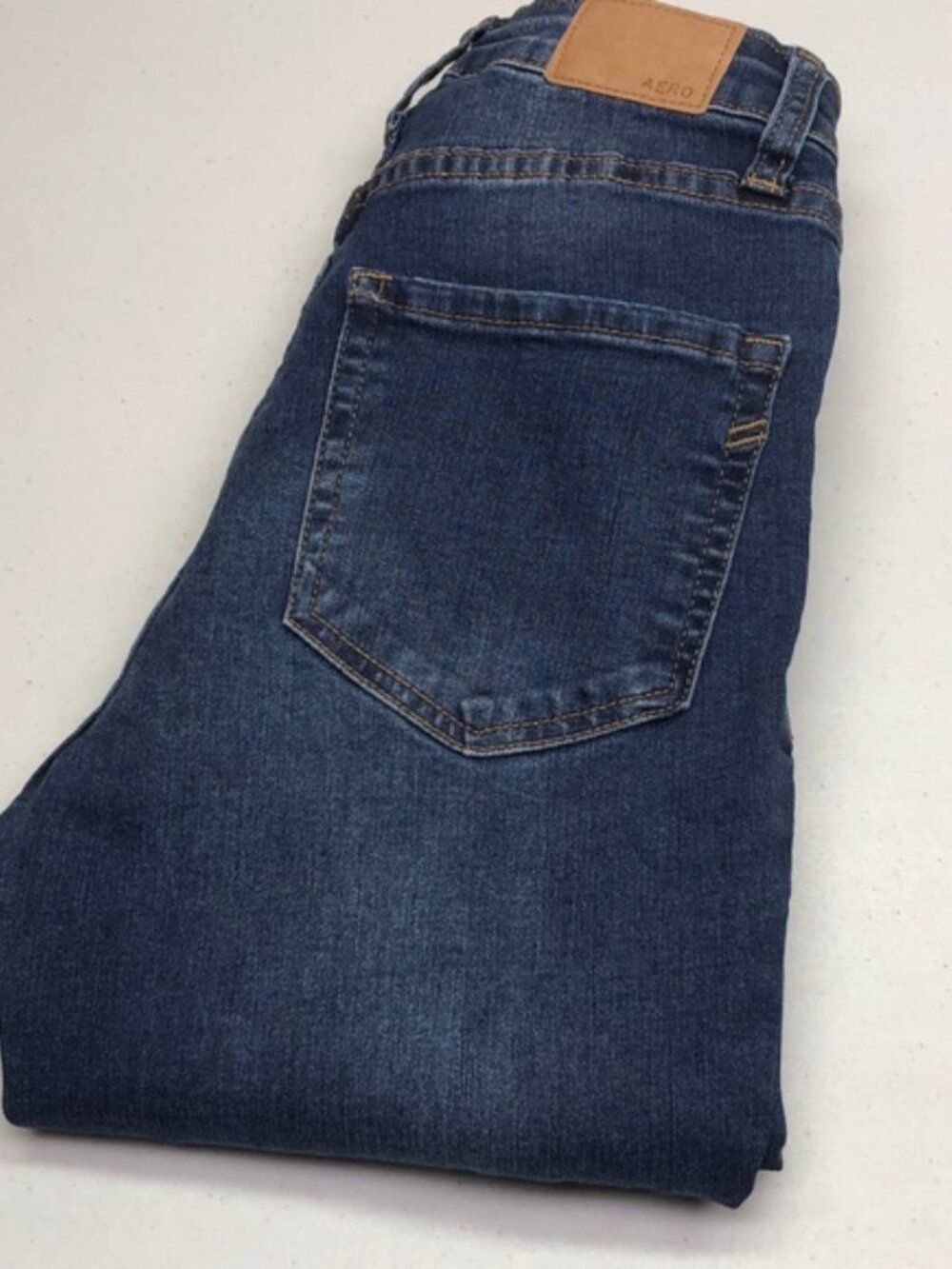 AEROPOSTALE SUPER HIGH-RISE JEGGING JEANS 00/24x28 😊